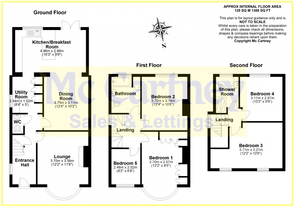 Floorplan for Moulsham Drive, Chelmsford, Essex