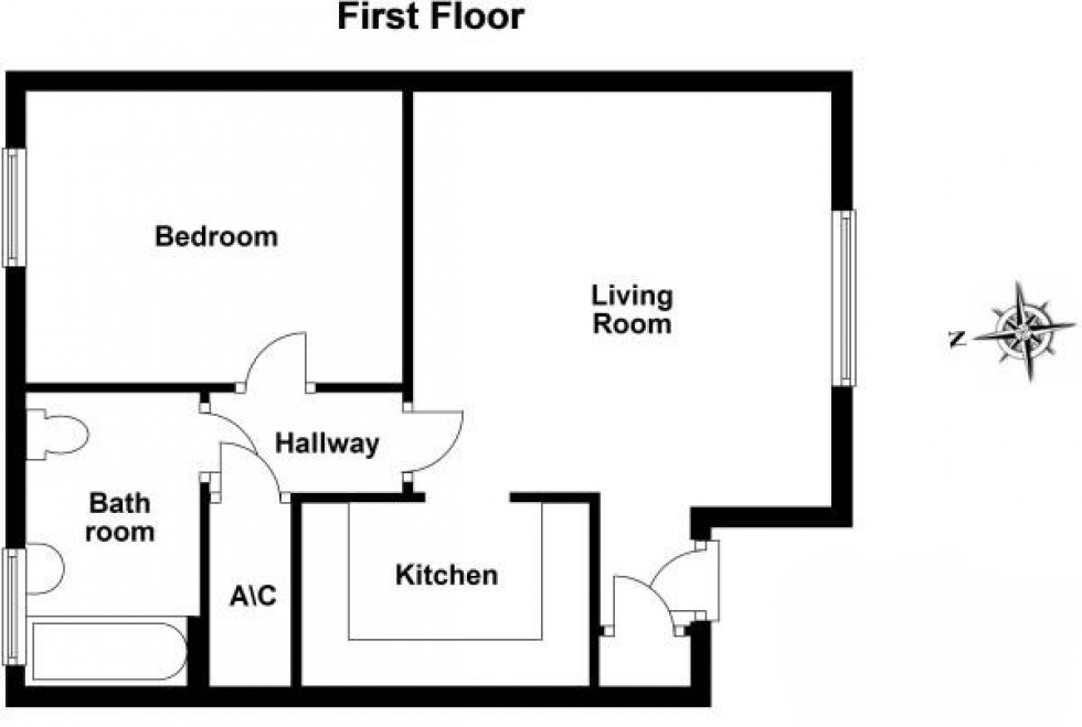 Floorplan for Baddow Road, Chelmsford, Essex