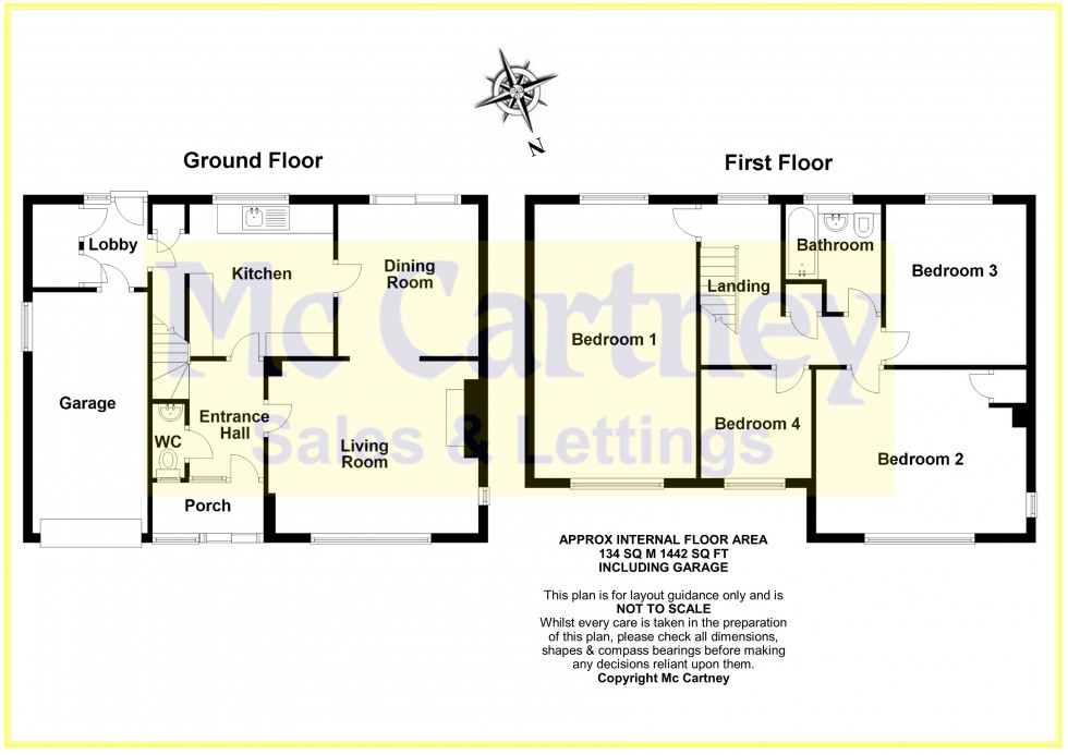 Floorplan for Hornbeam Close, Chelmsford, Essex