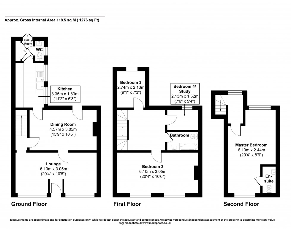 Floorplan for Mildmay Road, Chelmsford, Essex