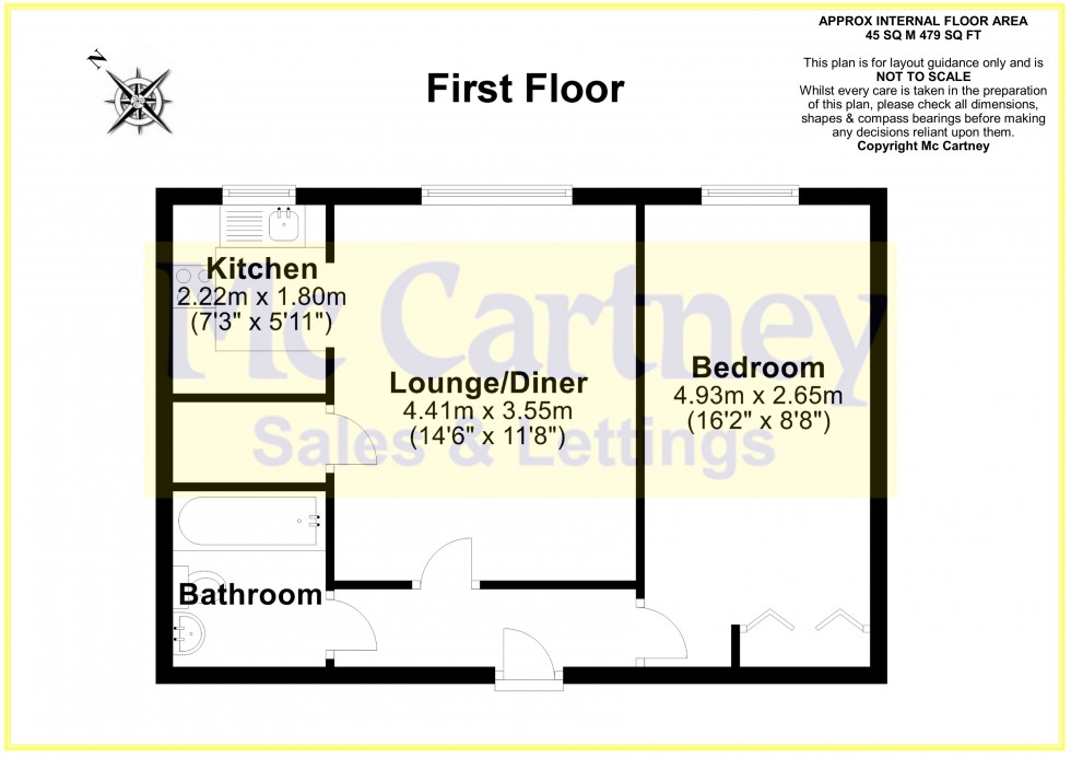 Floorplan for Queen Street, Chelmsford, Essex