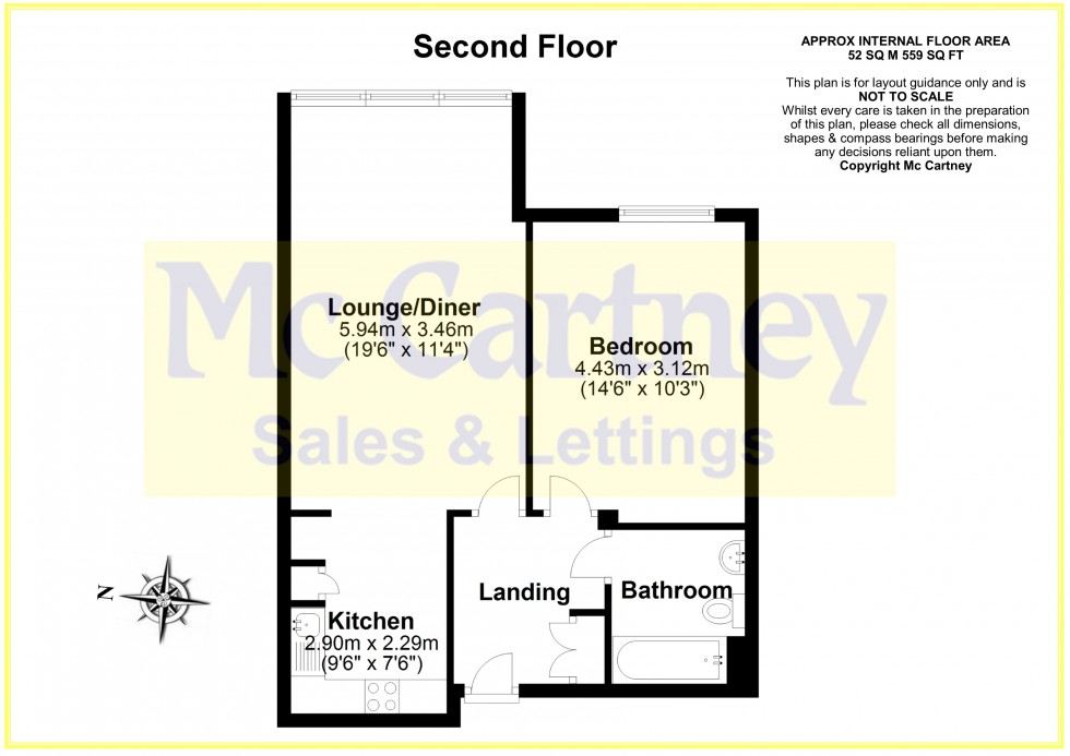 Floorplan for Lynmouth Avenue, Chelmsford, Essex