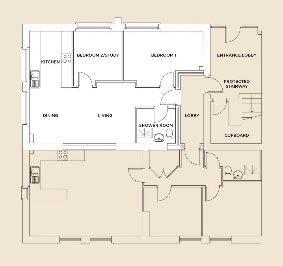 Floorplan for Moulsham Street, Chelmsford, Essex