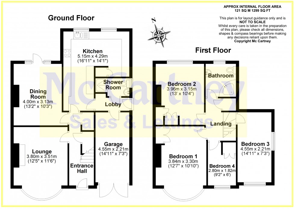 Floorplan for Moulsham Drive, Chelmsford, Essex